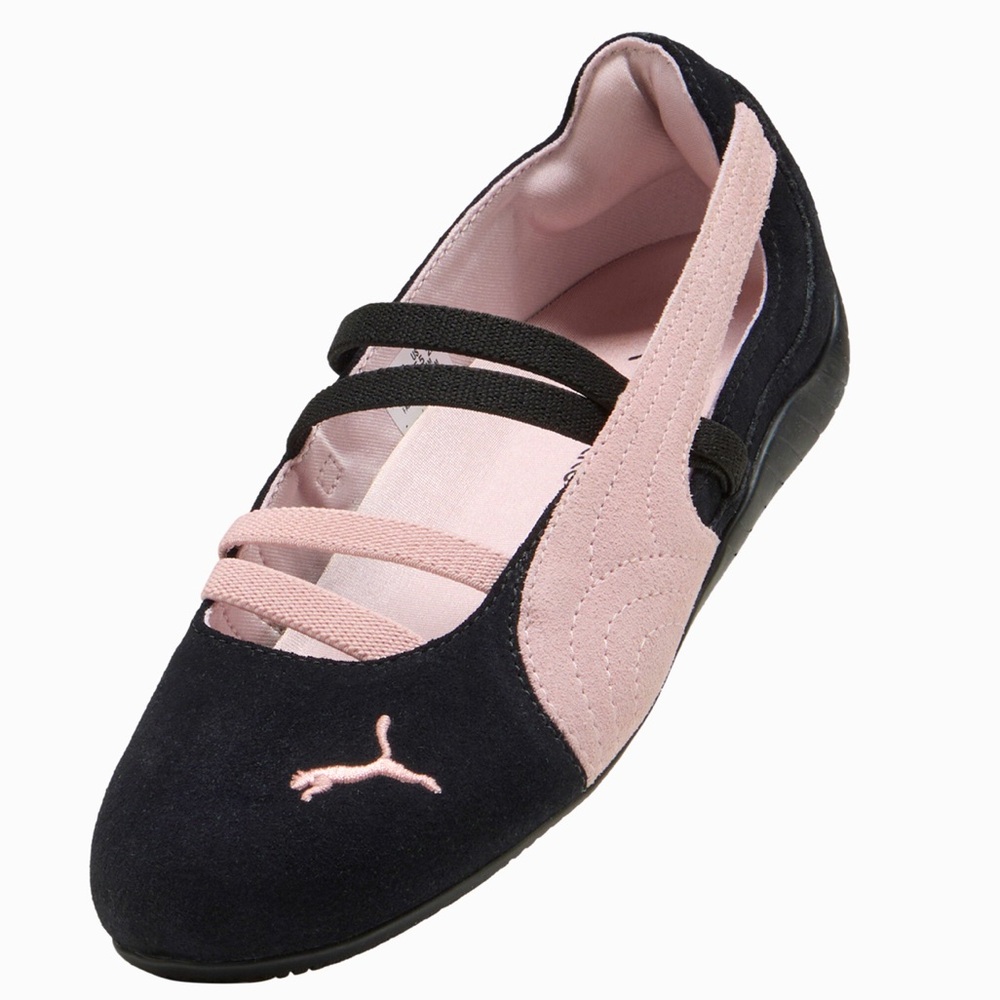 💓🖤 PUMA SPEEDCAT BALLET BLACK MAUVE MIST 💓🖤 - Picture 2 of 6
